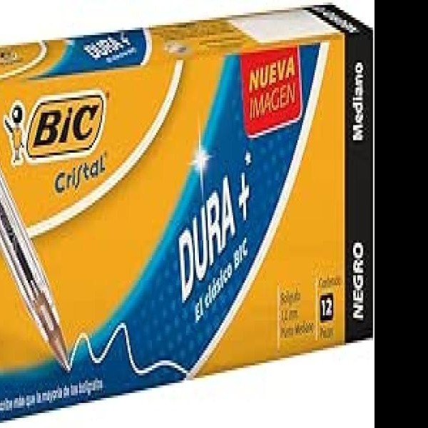 BOLIGRAFO DURAM-250 BIC 1.0MM NGO. CJA. C12 C.100